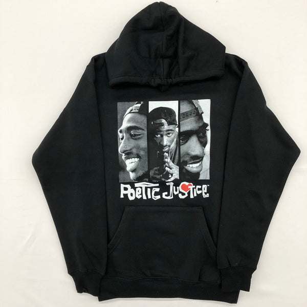 Tupac Poetic Justice Pull Over Hoodie Vintage Vinyl Regina