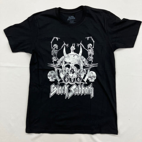 Black Sabbath - Dancing Skeleton Black Shirt