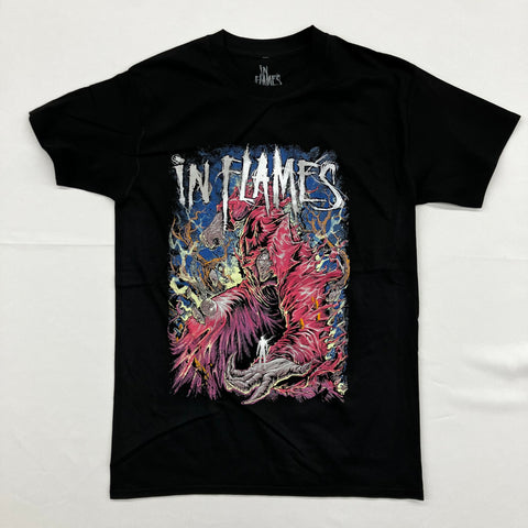 In Flames - Palm of Hand Black Shirt