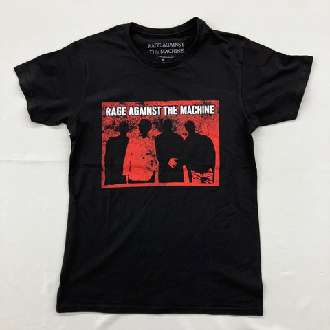 Rage Against The Machine - Red Band Outline Black Shirt