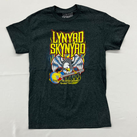 Lynyrd Skynyrd - Street Survivors H. Grey Shirt