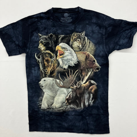 Animals- Wild Alaskan Collage Mountain Shirt