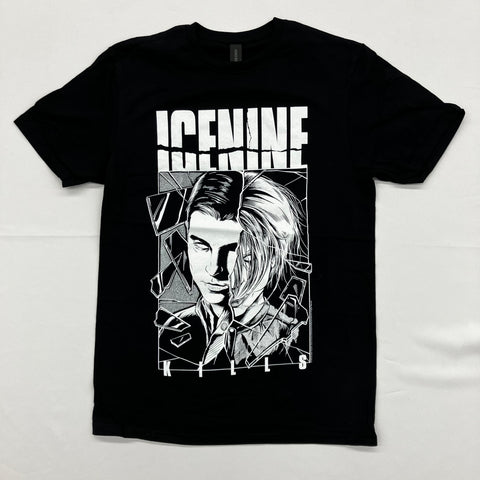 Ice Nine Kills- Split Face Black Shirt