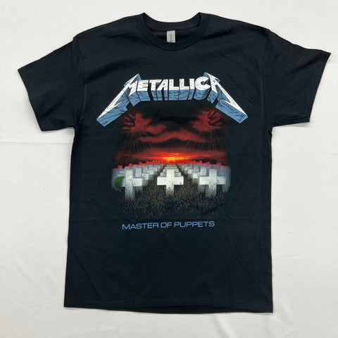 Metallica - Master of Puppets w/ Back Print Black Shirt