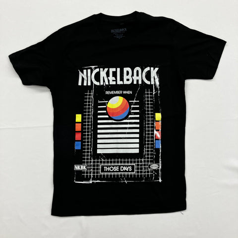 Nickelback- Those Days Black Shirt