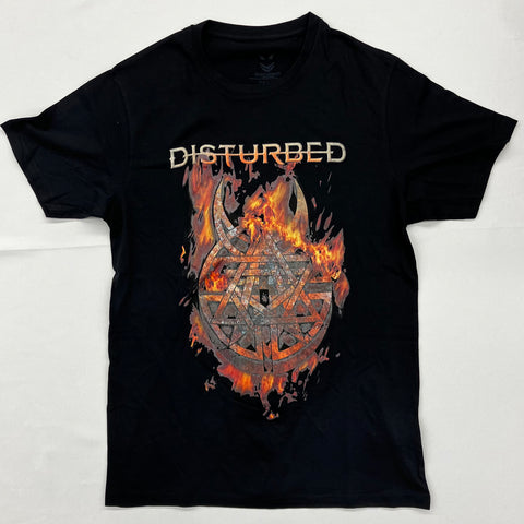Disturbed - Burning Belief Black Shirt