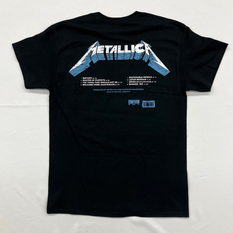 Metallica - Master of Puppets w/ Back Print Black Shirt