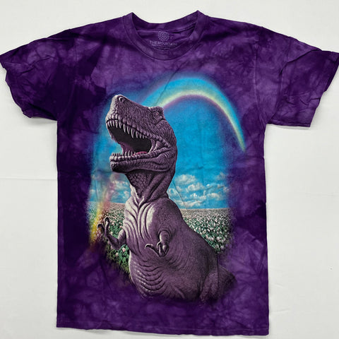 Dinosaurs- Happiest T-Rex Mountain T-Shirt