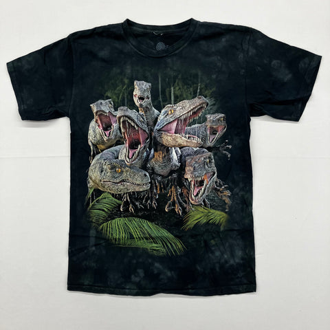 Dinosaurs- Raptor Gang Mountain T-Shirt