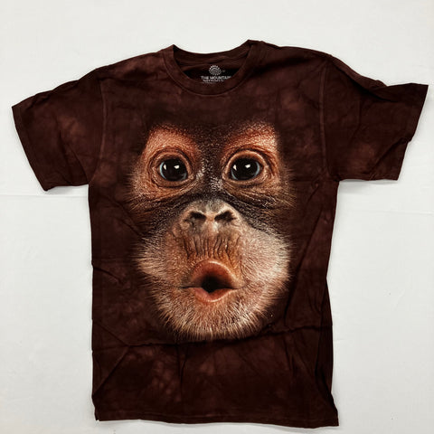 Monkey- Giant Face Mountain T-Shirt