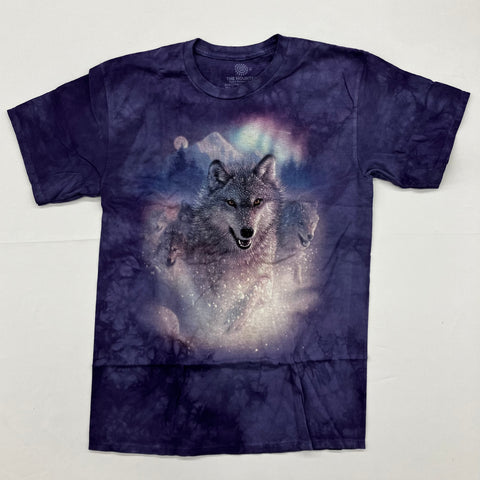 Wolves- Northern Lights Wolf Mountain Shirt