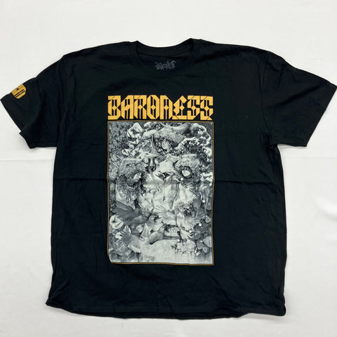 Baroness - Gold Logo Shirt