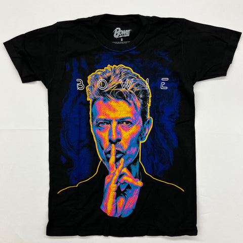 Bowie, David - Shhh Liquid Blue Shirt