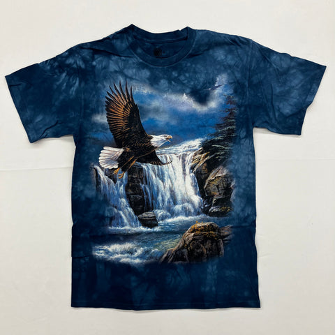 Birds- Majestic Eagle Flight Mountain T-Shirt