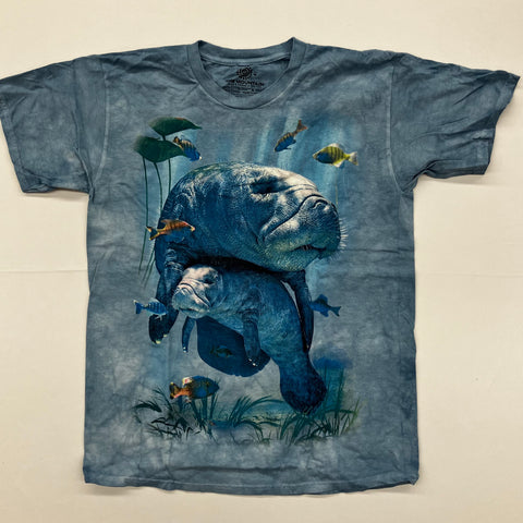 Manatees - Collage Mountain Shirt