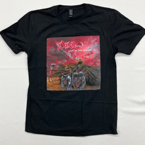 Dio - Lock Up The Wolves Black Shirt