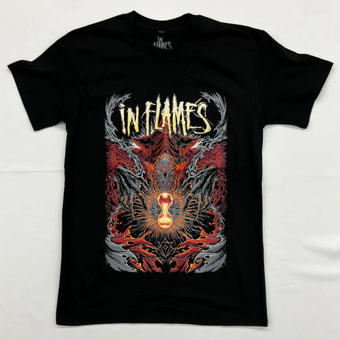 In Flames - Hourglass Black Shirt