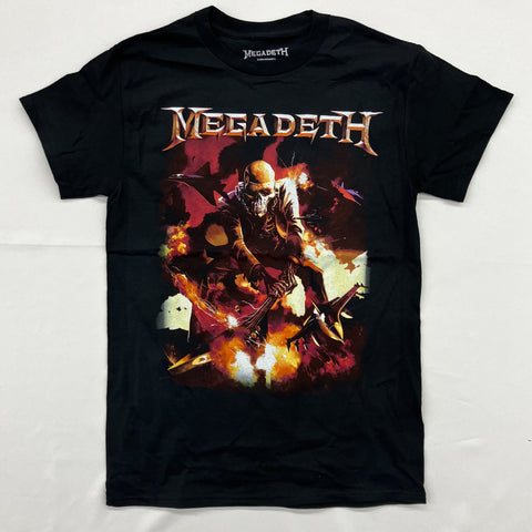 Megadeth - Guitar Smash Black Shirt