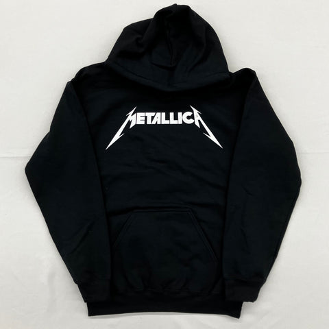 Metallica - White Logo Pull Over Hoodie