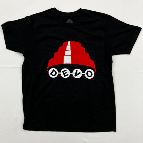 Devo- Dome Logo Black Shirt