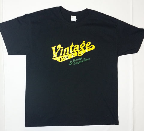 Vintage Vinyl - 25th Anniversary Black Shirt